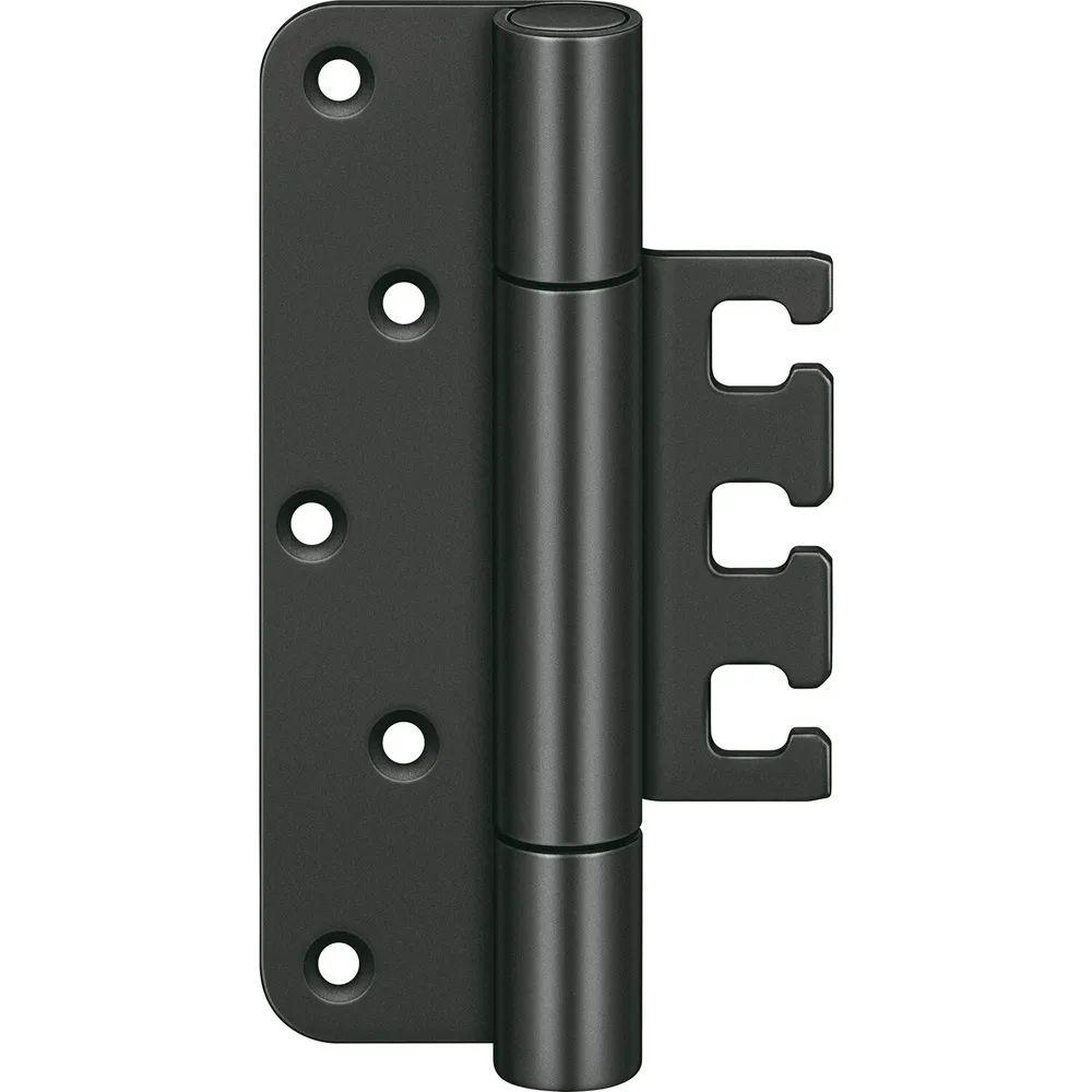 SIMONSWERK Objektband VX 7729, Bandhöhe 120mm,Stahl beschichtet schwarz RAL 9005
