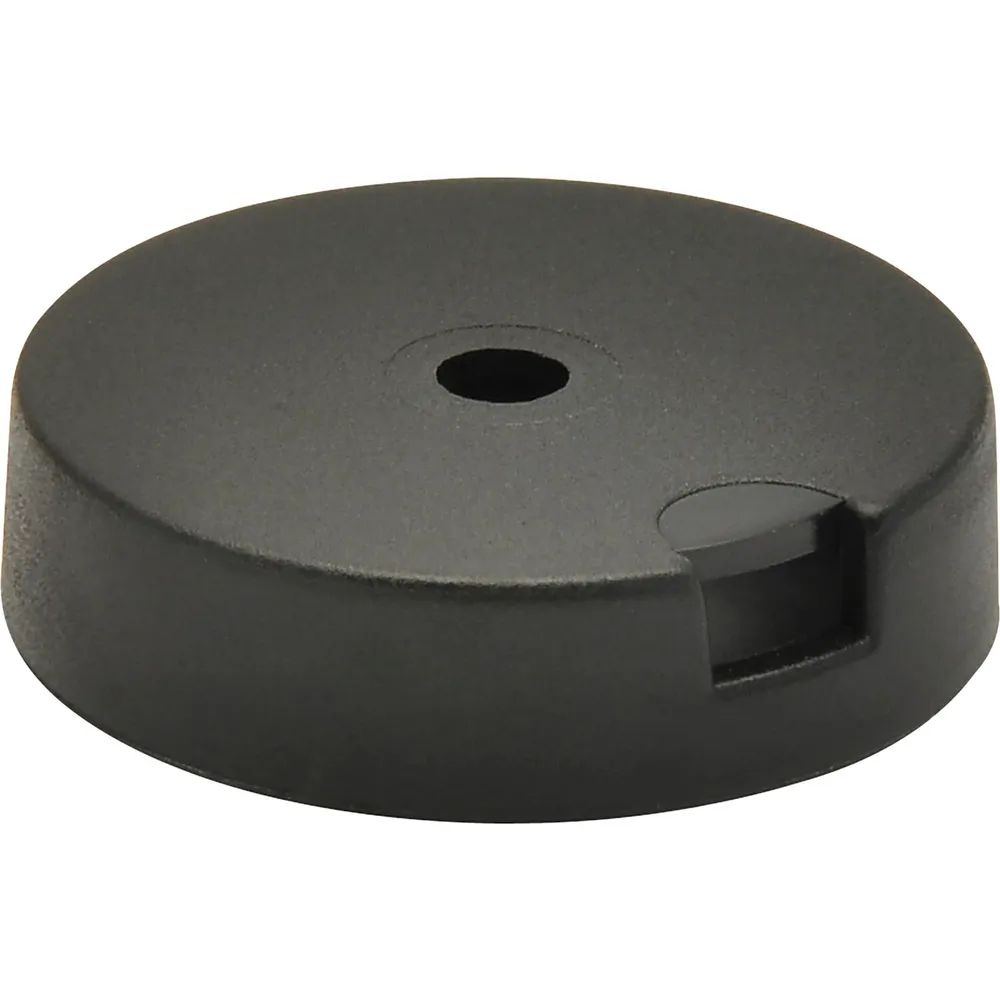 Wagner System GmbH  QuickClick Basisteil zum Anschrauben ø 25 mm, Höhe 7 mm, Kunststoff schwarz