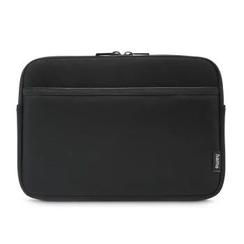 Hama Tablet-Sleeve "Neoprene" mit Vorderfach, 28 cm (11"), Schwarz