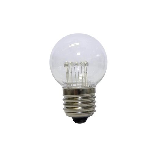 MK GOLF BALL E27 7XLED 1W KLAR / 015-078 WARMWEISS 015-078