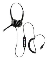 Geemarc CLA3 USB-A-Kopfhörer+ Mikrofon Hörgeraetekompatibel - Mikrofon