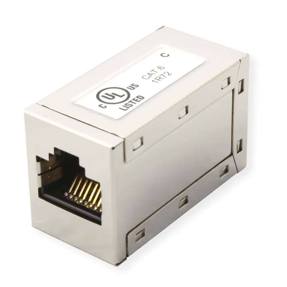 ROLINE RJ-45 Kupplungen geschirmt, Cat.6 (Class E), 25er Pack