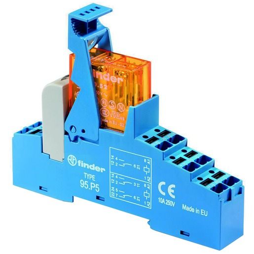 Finder KOPPELREL.PUSH-IN 2W 8A 230VAC / FINDER 48.P5.8.230.0060