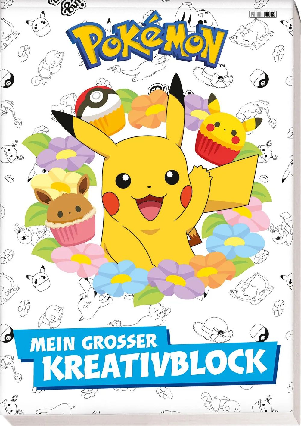 Panini Verlags GmbH Pokémon - Mein großer Kreativblock