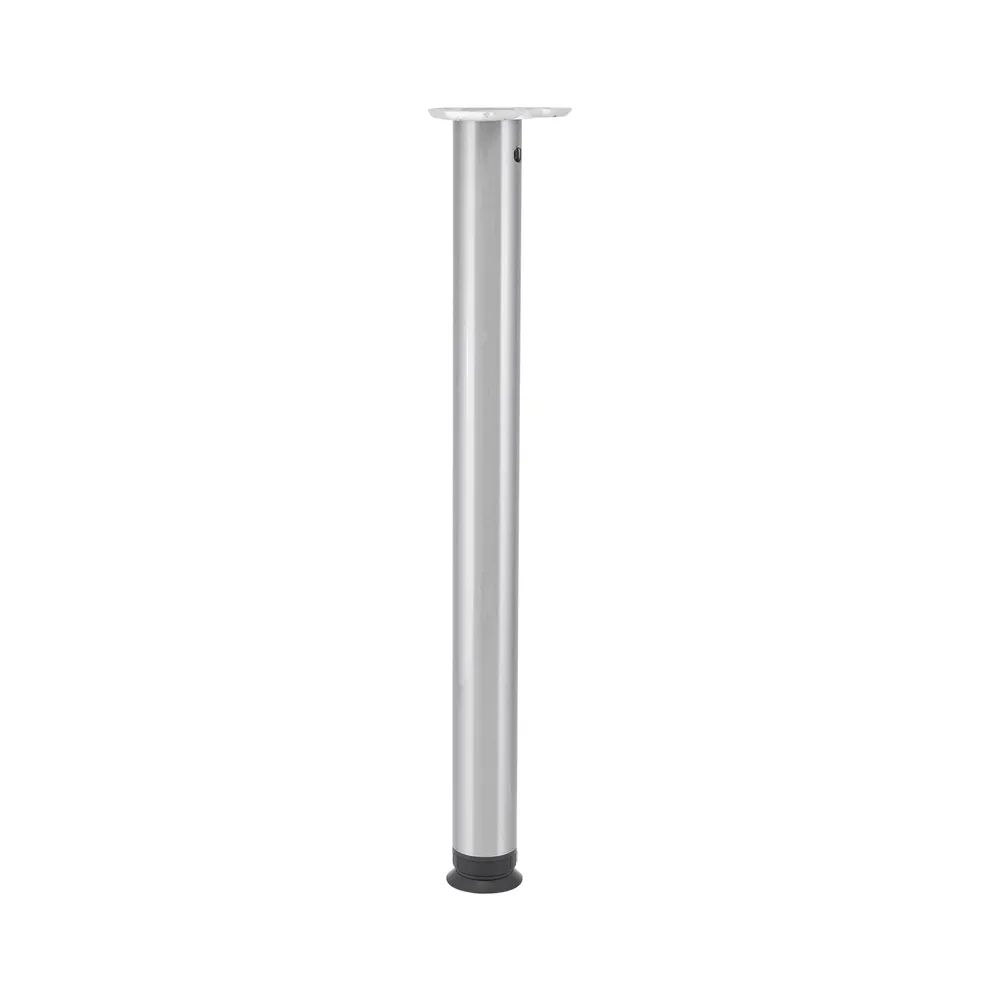 Camar s.p.a. ARTICOLI TECNICI CAMAR Tischfuß Zoom rund 60 x 700 mm Stahl Edelstahl-Effekt