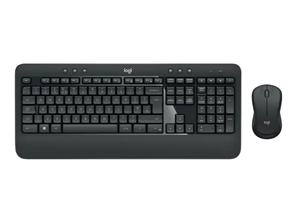 Logitech MX Keys S Combo - Tastatur-und-Maus-Set - Spanisch QWERTY