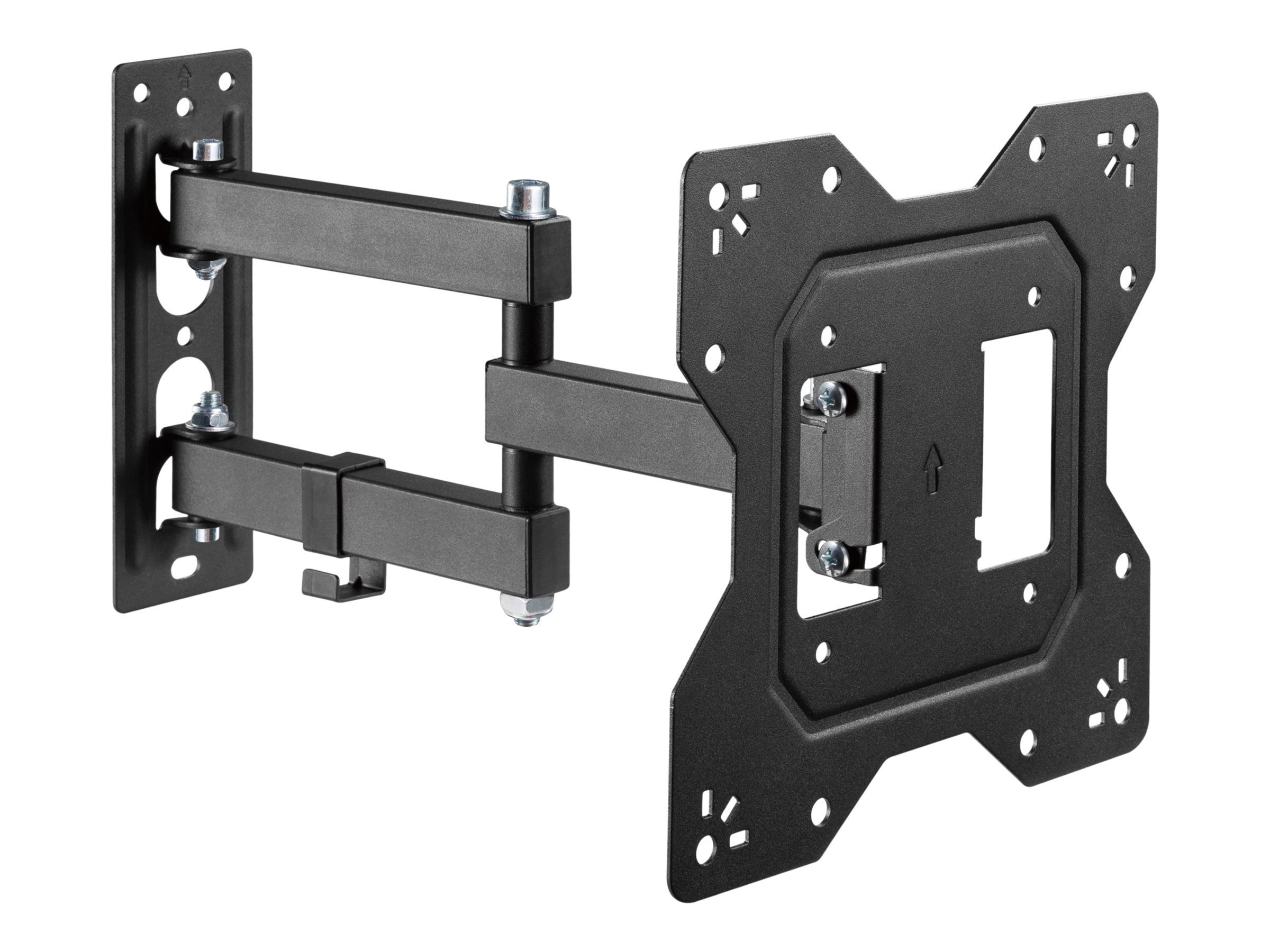 Vision Klammer - einstellbarer Arm - für LCD-Display - Stahl, kaltgewalzter Stahl - Schwarz - Bildschirmgröße: 50.8-127 cm (20"-50")