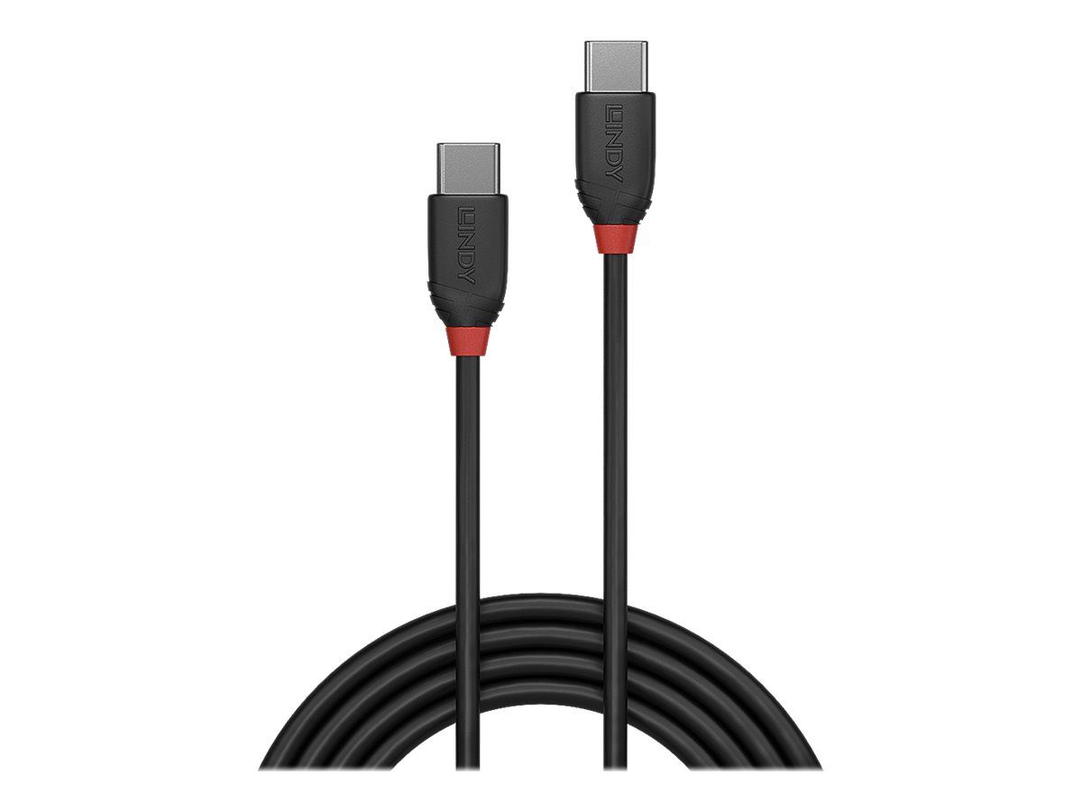 Lindy Black Line - USB-Kabel - 24 pin USB-C (M)