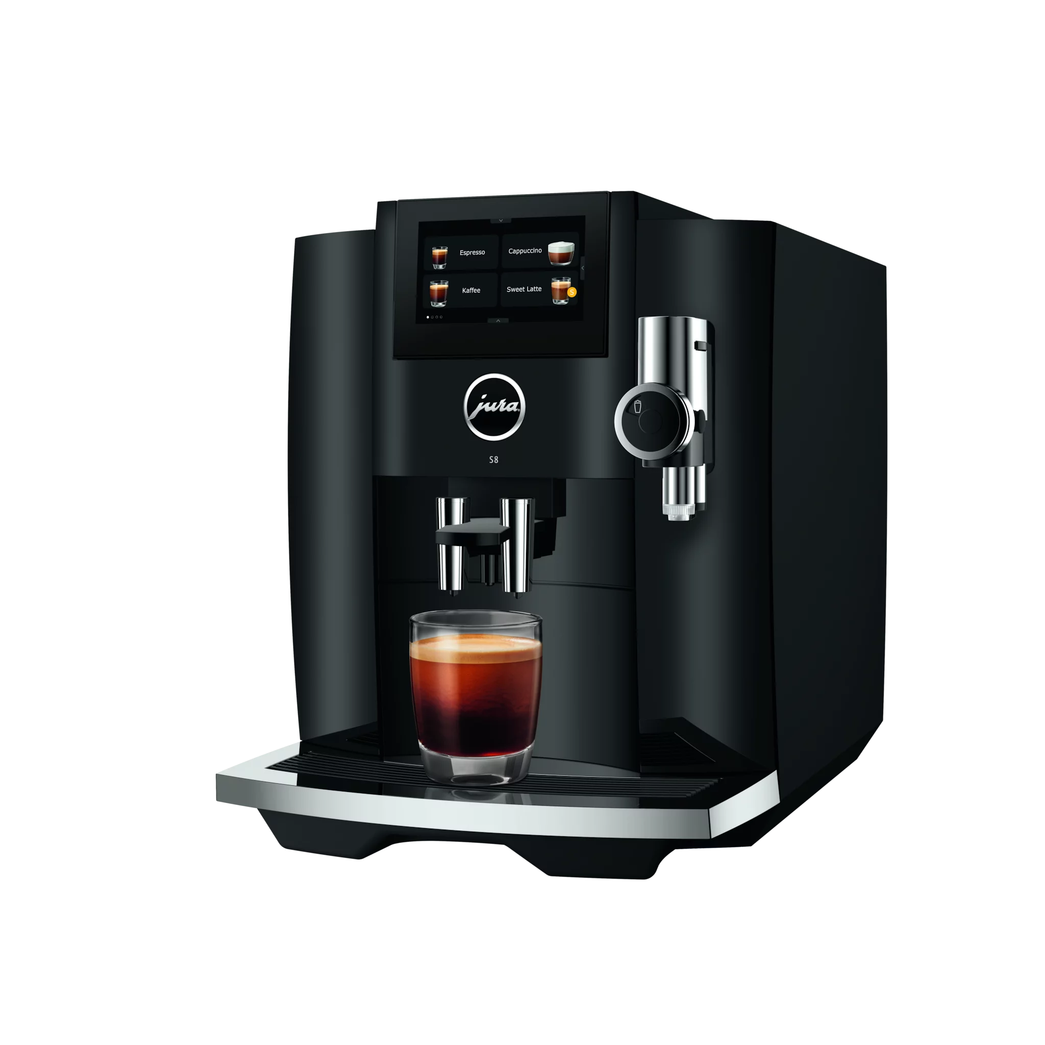 Jura S8 (EB), Piano Black