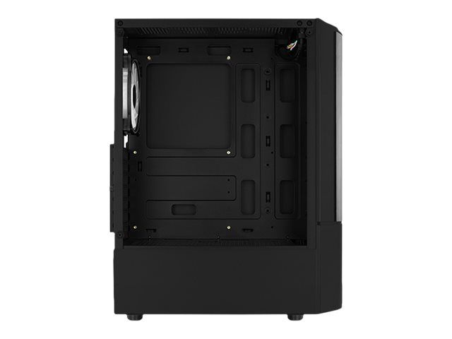 AEROCOOL ADVANCED TECHNOLOGIES AeroCool Quantum - Mid tower - ATX - Seitenteil mit Fenster (gehärtetes Glas)