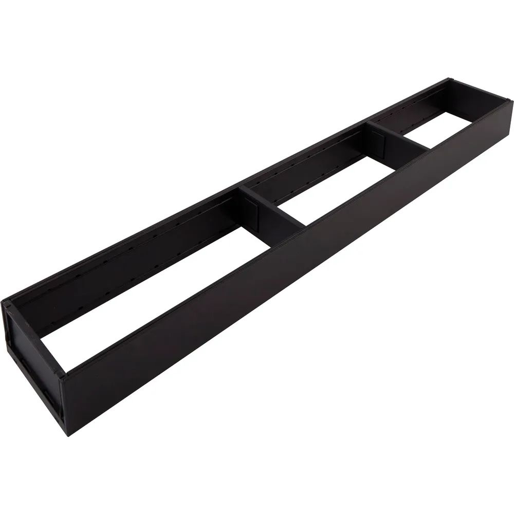 BLUM AMBIA-LINE Schubkastenrahmen schmal, NL600mm, Stahl Carbonschwarz matt