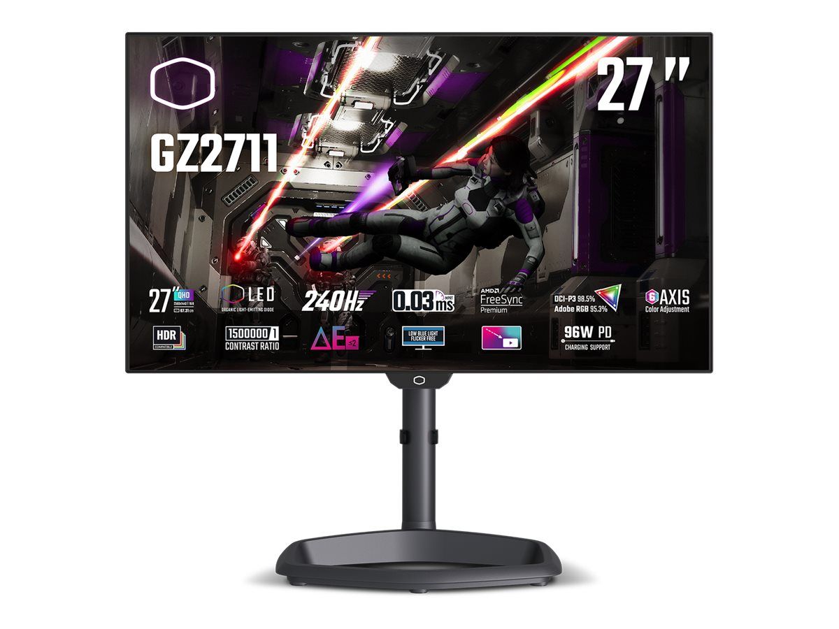Cooler Master Tempest GZ2711 - GZ Series - OLED-Monitor - Gaming - 68.6 cm (27")