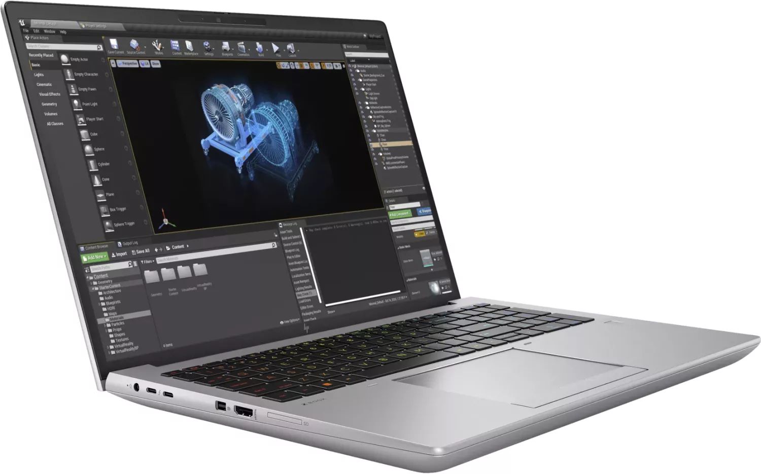 HP ZBook Fury 16 G10 Mobile Workstation - Intel Core i9 13950HX / 2.2 GHz - Win 11 Pro - RTX 4000 Ada - 32 GB RAM - 1 TB SSD NVMe, TLC - 40.6 cm (16")