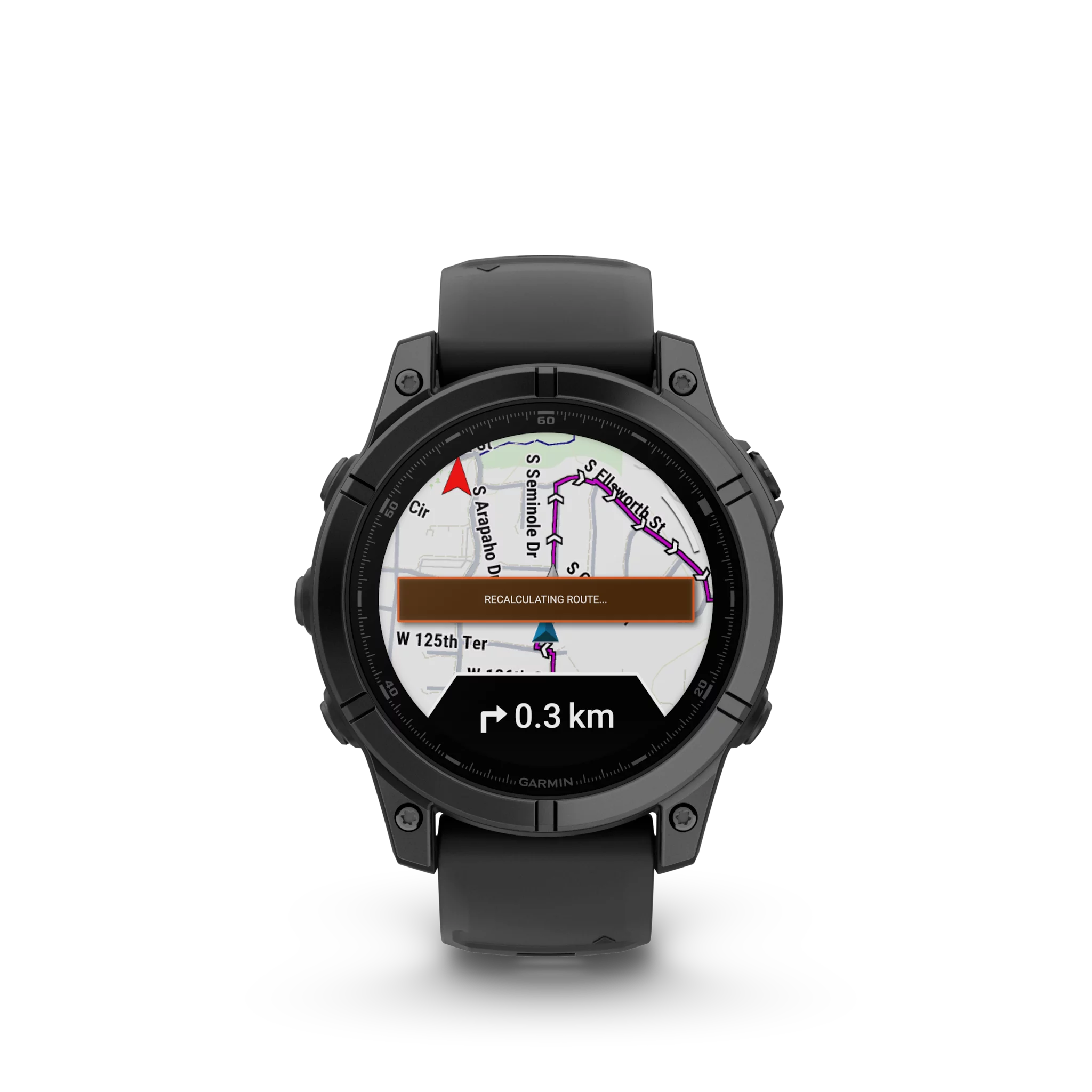 Garmin Fenix E, Schwarz/Schiefergrau