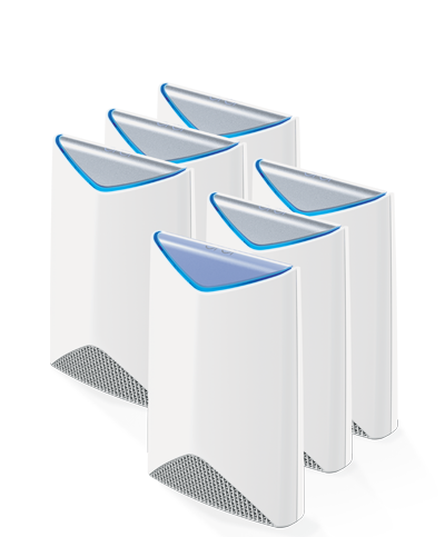 Netgear Orbi Pro SRK60 Router und 5x Satellit Set