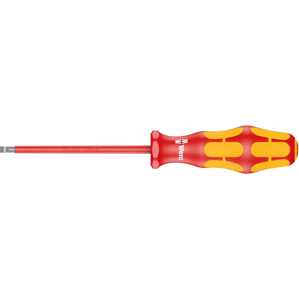 WERA VDE-Schraubendreher 160i mit Lasertip 1,6 x 10,0 x 200 mm Schlitz
