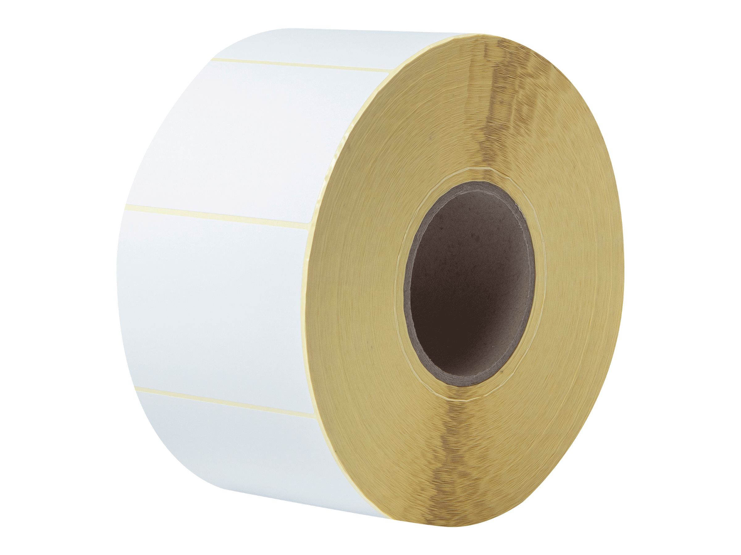 Brother Premium - Halbglänzend - Oberseite beschichtet - weiß - 102 x 74 mm 2940 Etikett(en) (1 Rolle(n)