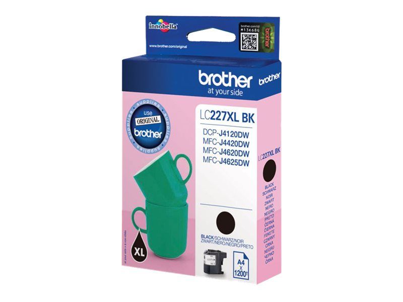Brother LC227XLBKBP - Hohe Ergiebigkeit - Schwarz