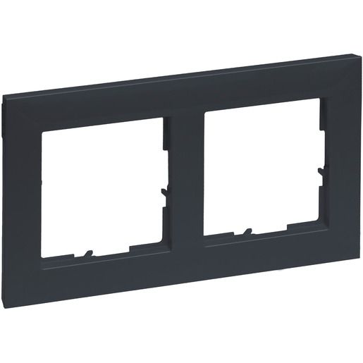 Legrand 2F.RAHMEN ANTHRAZIT LACKIERT / LEGRAN 765472 SEANO 765472