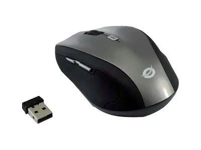 Conceptronic Lounge Collection C08-269 - Maus - optisch - 5 Tasten - kabellos - 2.4 GHz - kabelloser Empfänger (USB)
