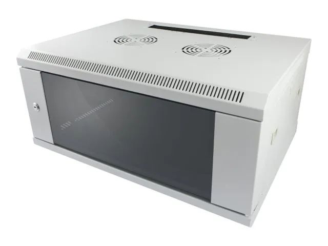 ALLNET SMC Series - Schrank Netzwerkschrank - geeignet für Wandmontage - Hellgrau, RAL 7035 - 12U - 48.3 cm (19")
