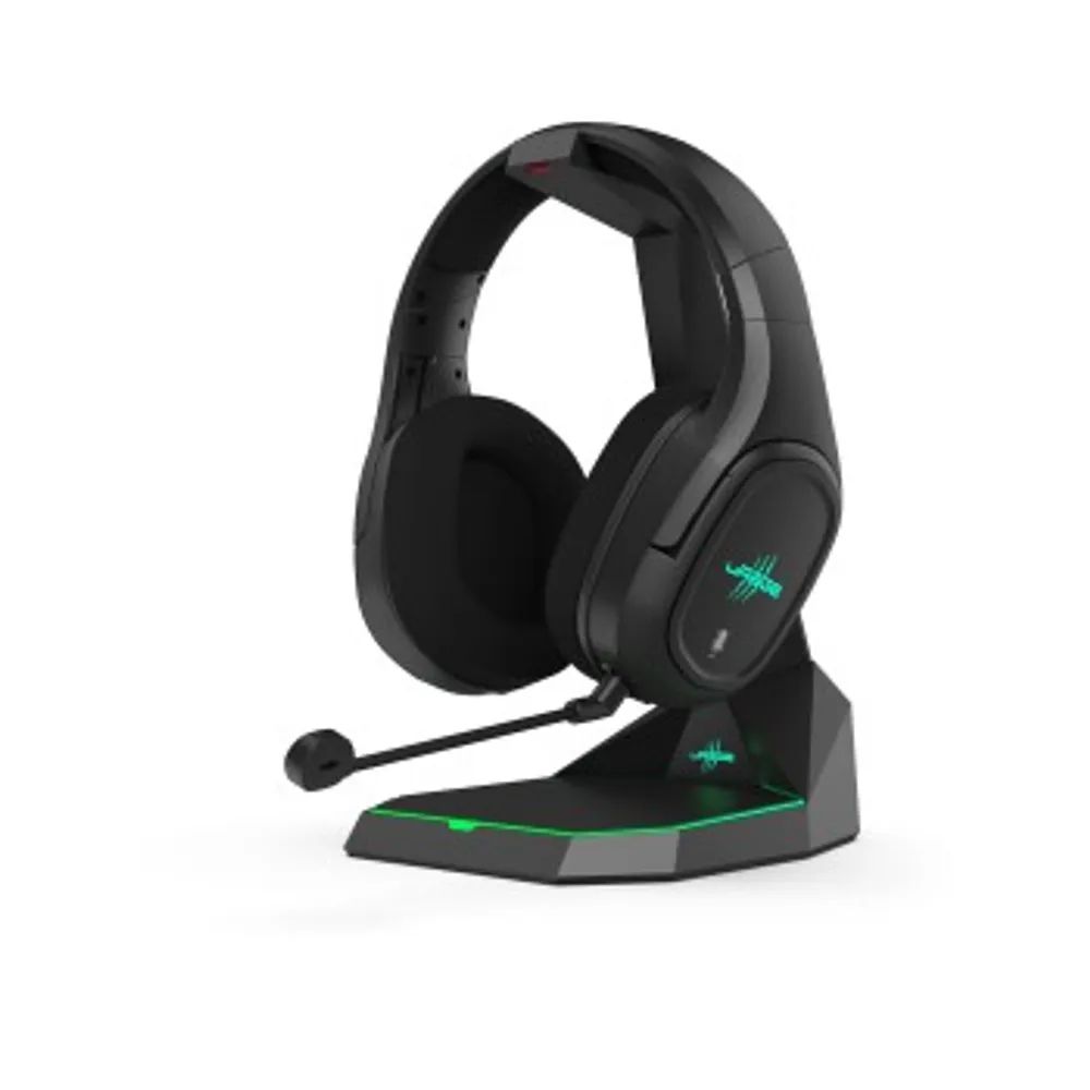 uRage Wireless-Gaming-Headset "SoundZ 920" + Station, Schwarz