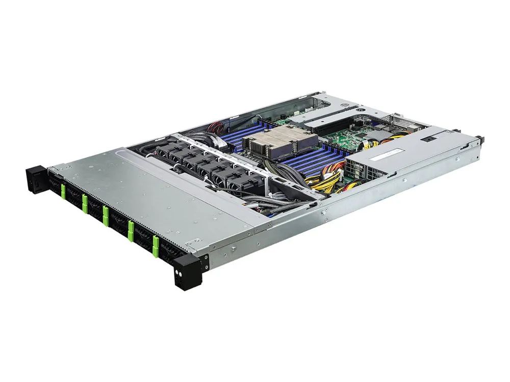 ASRock Rack 1U12E-GENOA/2L2T - Server - Rack-Montage - 1U - 1-Weg - keine CPU - RAM 0 GB - SATA/NVMe - Hot-Swap 6.4 cm (2.5")