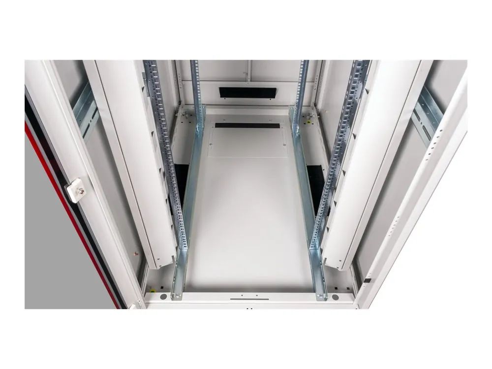 ROLINE Pro - Schrank Netzwerkschrank - mit Glastür, 800 x 1200 mm (B x T)