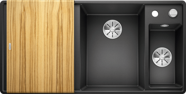 Blanco Axia III 6 S-F Silgranit PuaDur Be re, SB E