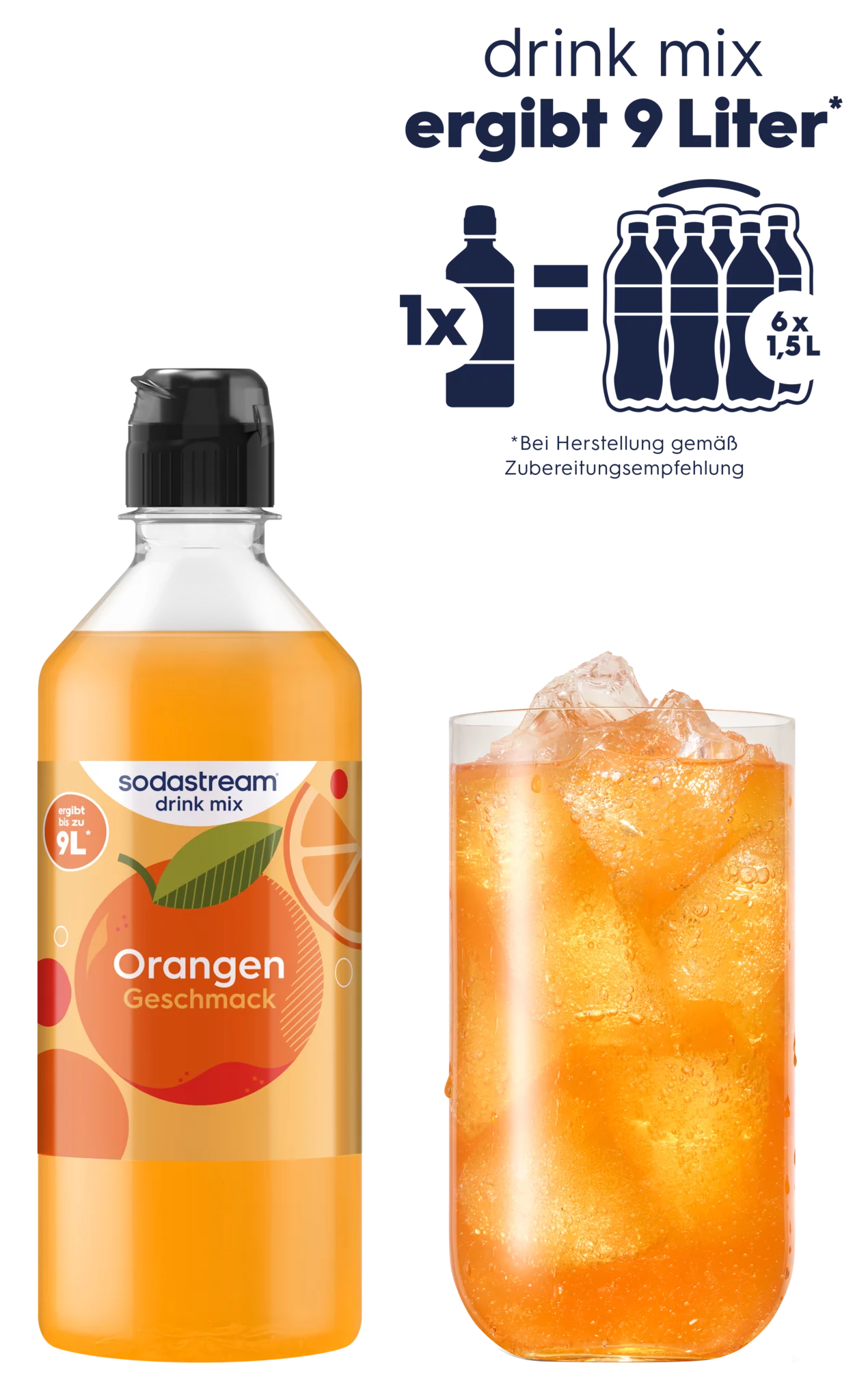 SodaStream drink mix Orange 440ml