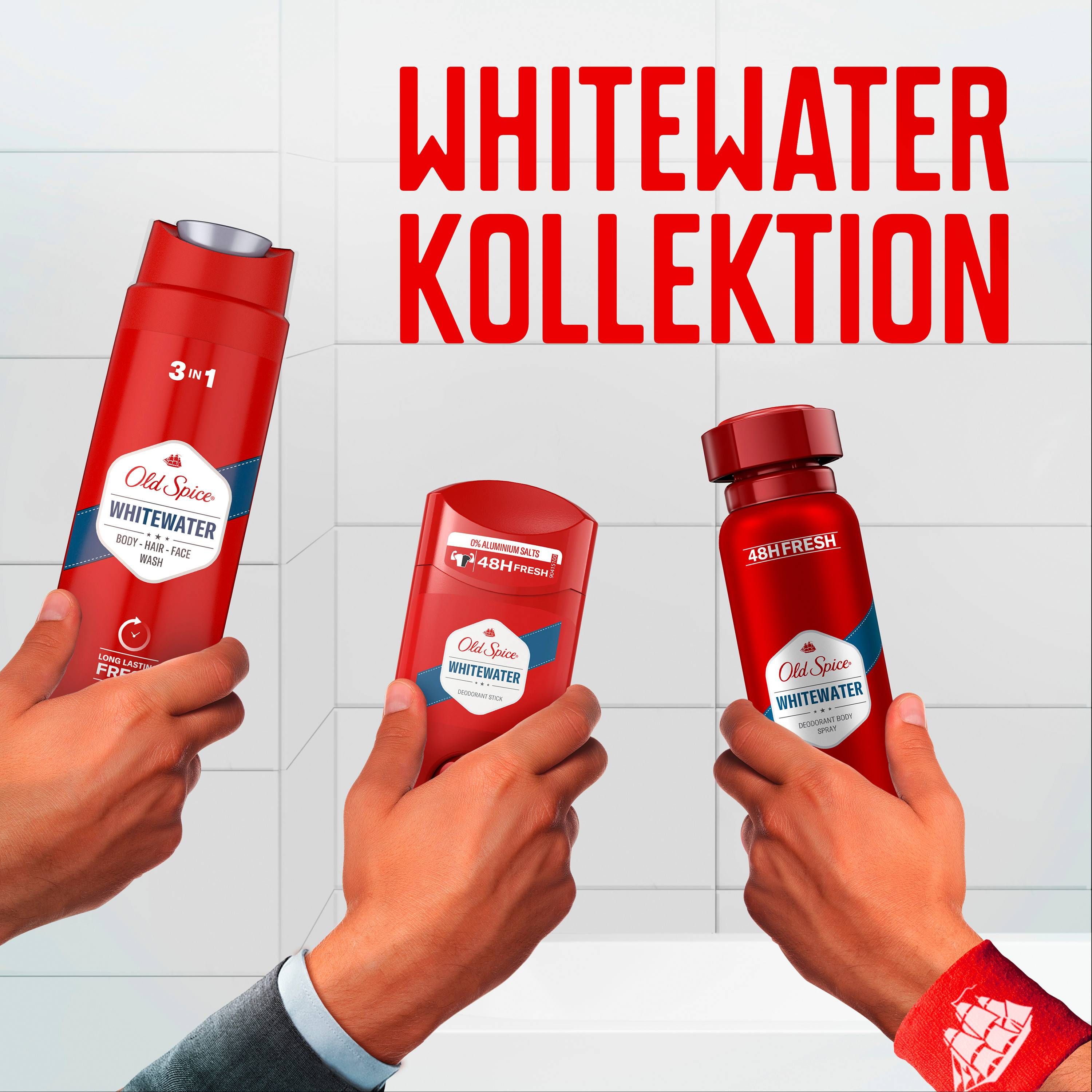 Old Spice 3in1 Duschgel Whitewater 250ml