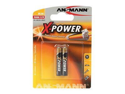 Ansmann X-POWER Mini AAAA - Batterie 2 x AAAA
