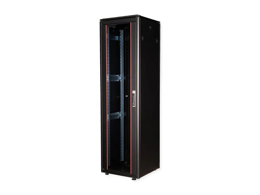 ROLINE Pro - Schrank Netzwerkschrank - RAL 9005, Jet Black - 47U - 48.3 cm (19")