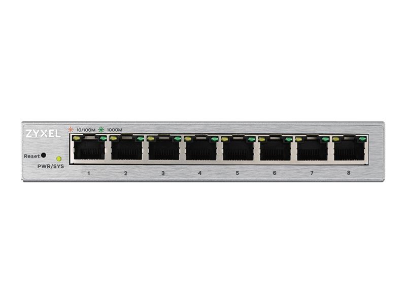 ZyXEL GS1200-8 - Switch - managed - 8 x 10/100/1000