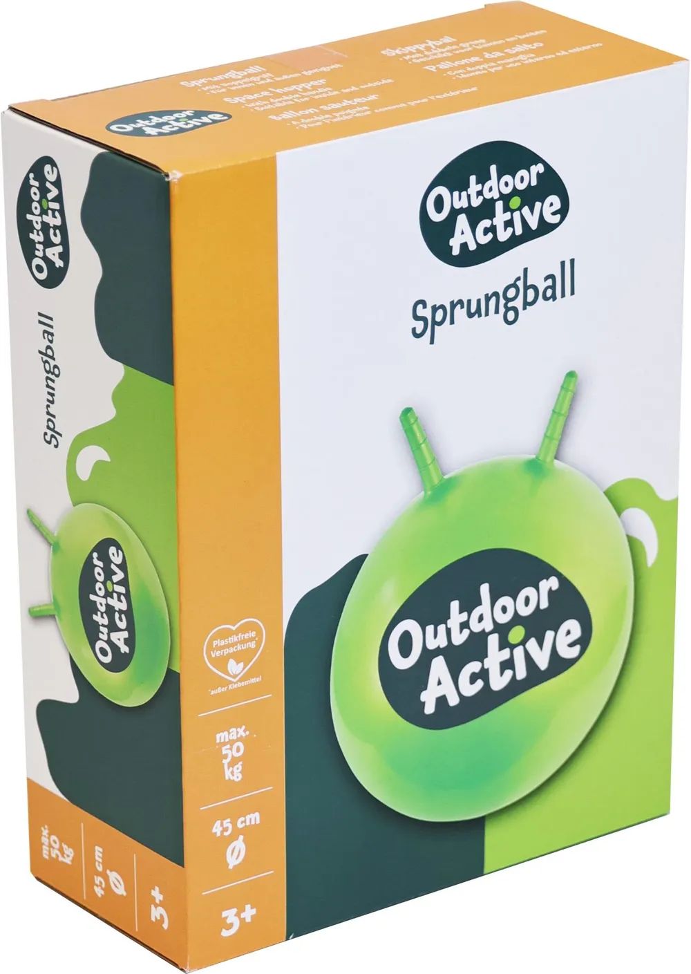 VEDES Großhandel GmbH - Ware OA Sprungball Grün, #45cm
