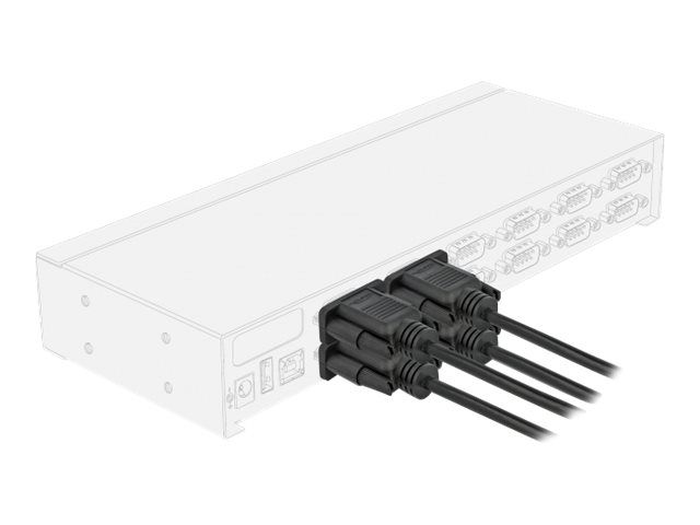 Delock Serielles Verlängerungskabel - DB-9 (M)