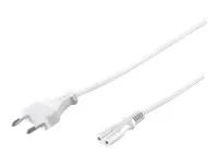 MicroConnect Stromkabel - 10 m - weiß