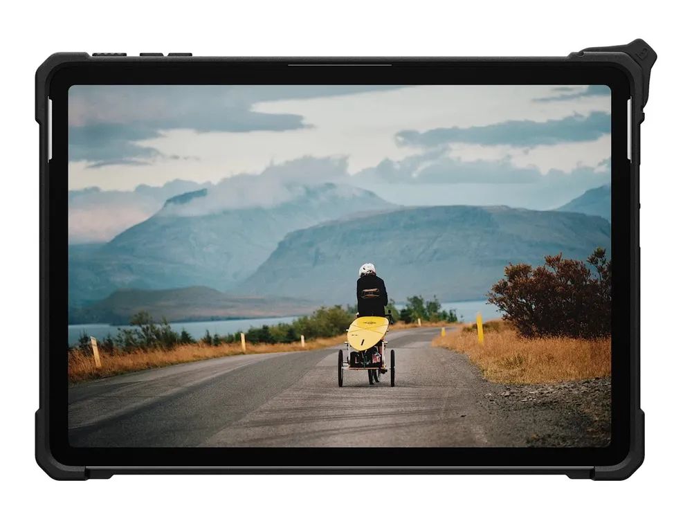 Urban Armor Gear UAG Plasma Series - Hintere Abdeckung für Tablet - widerstandsfähig - Schwarz, Ice - für Microsoft Surface Pro for Business (12-inch)