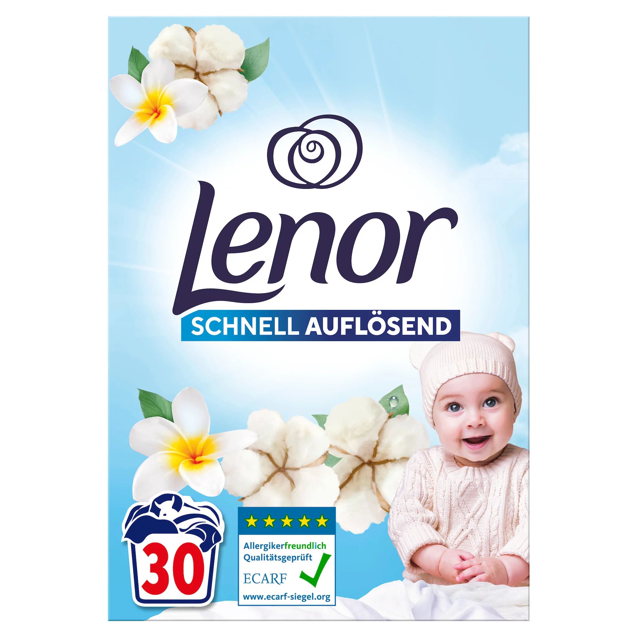 Lenor WM Pulver Sensitiv  1.8KG 