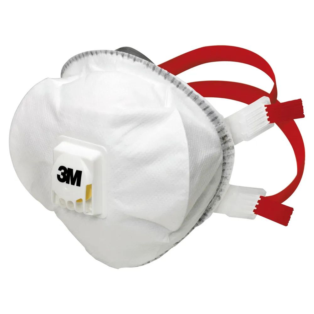 3M Atemschutzmaske / Feinstaubmaske 8835+P3 FFP3 (5 Stück)