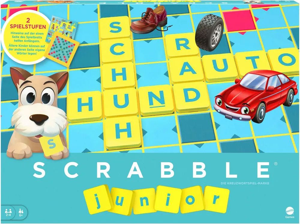 Mattel GmbH Scrabble Junior