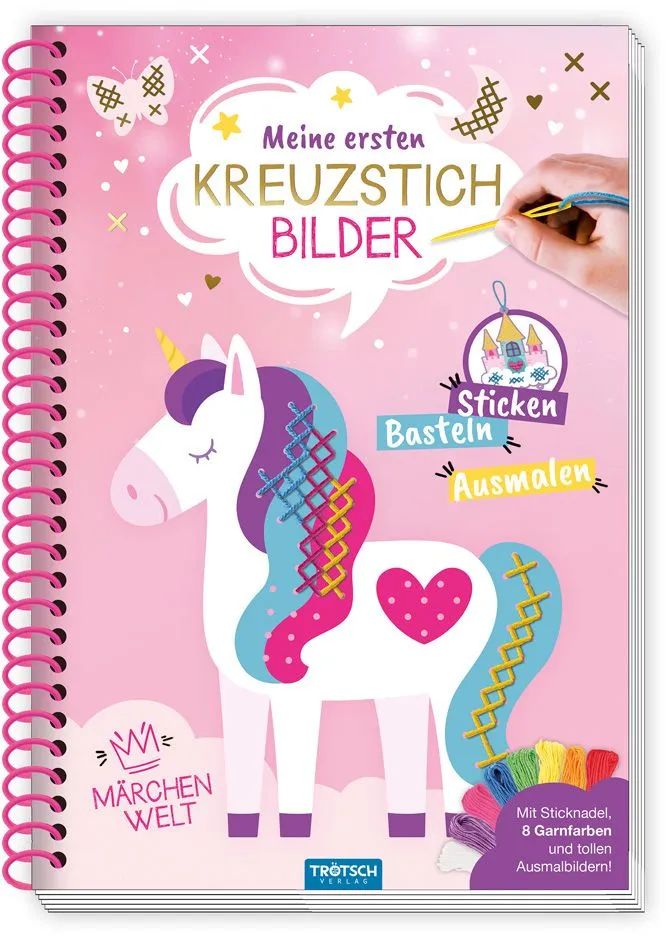 Trötsch Verlag GmbH & Co. KG Meine Kreuzstichbilder Märchenwelt