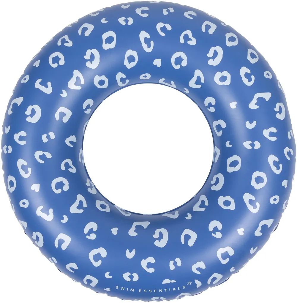 The Essentials B.V. Schwimmring Leopard blau, 90cm