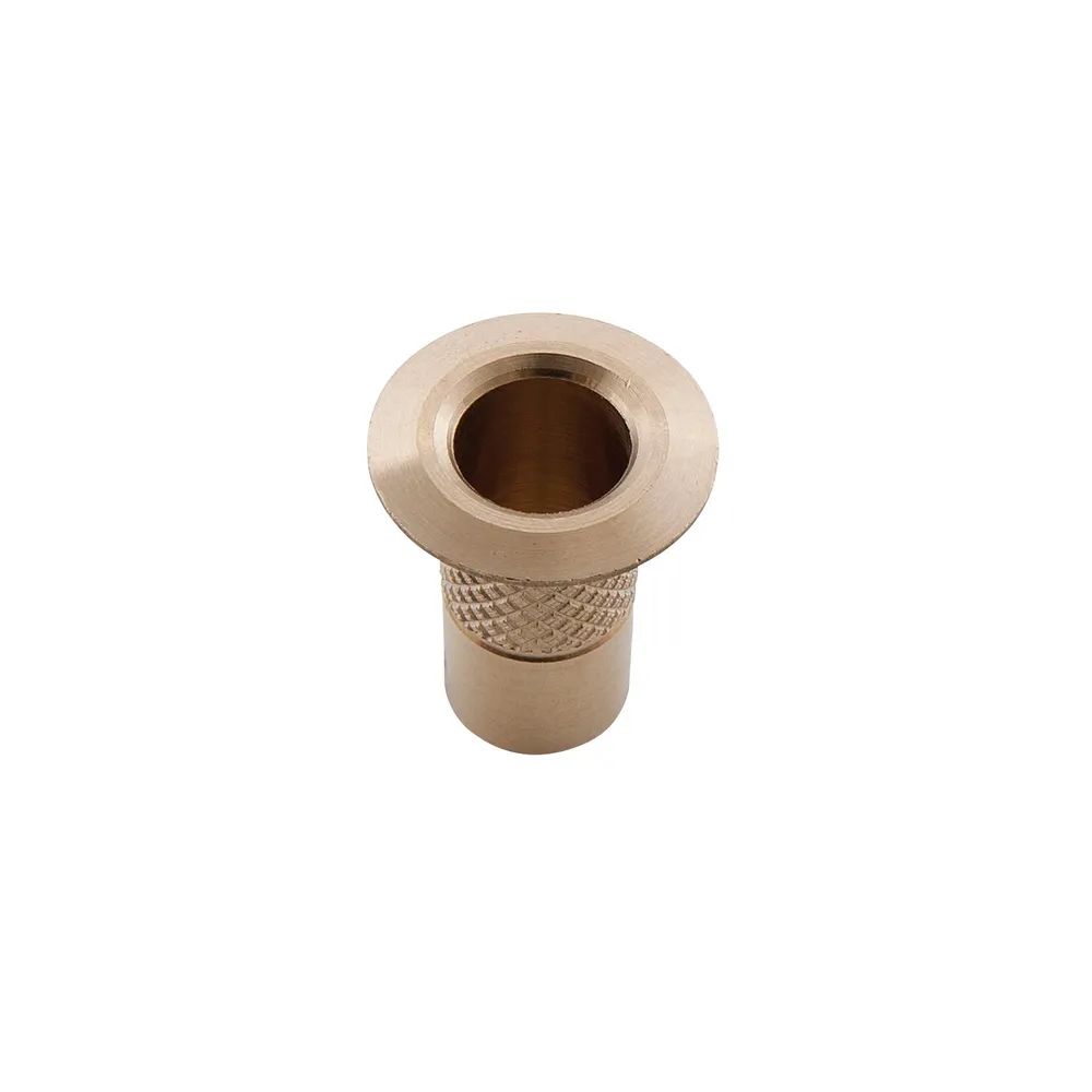 IBFM Bodenbüchse ohne Verschluss, 12 mm, Messing blank
