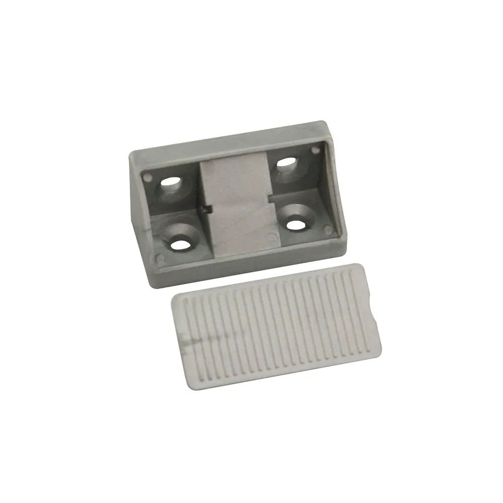 Schachermayer VVP Schrankverbinder Universal, 21 x 21 x 44 mm, Kunststoff silber RAL 9006