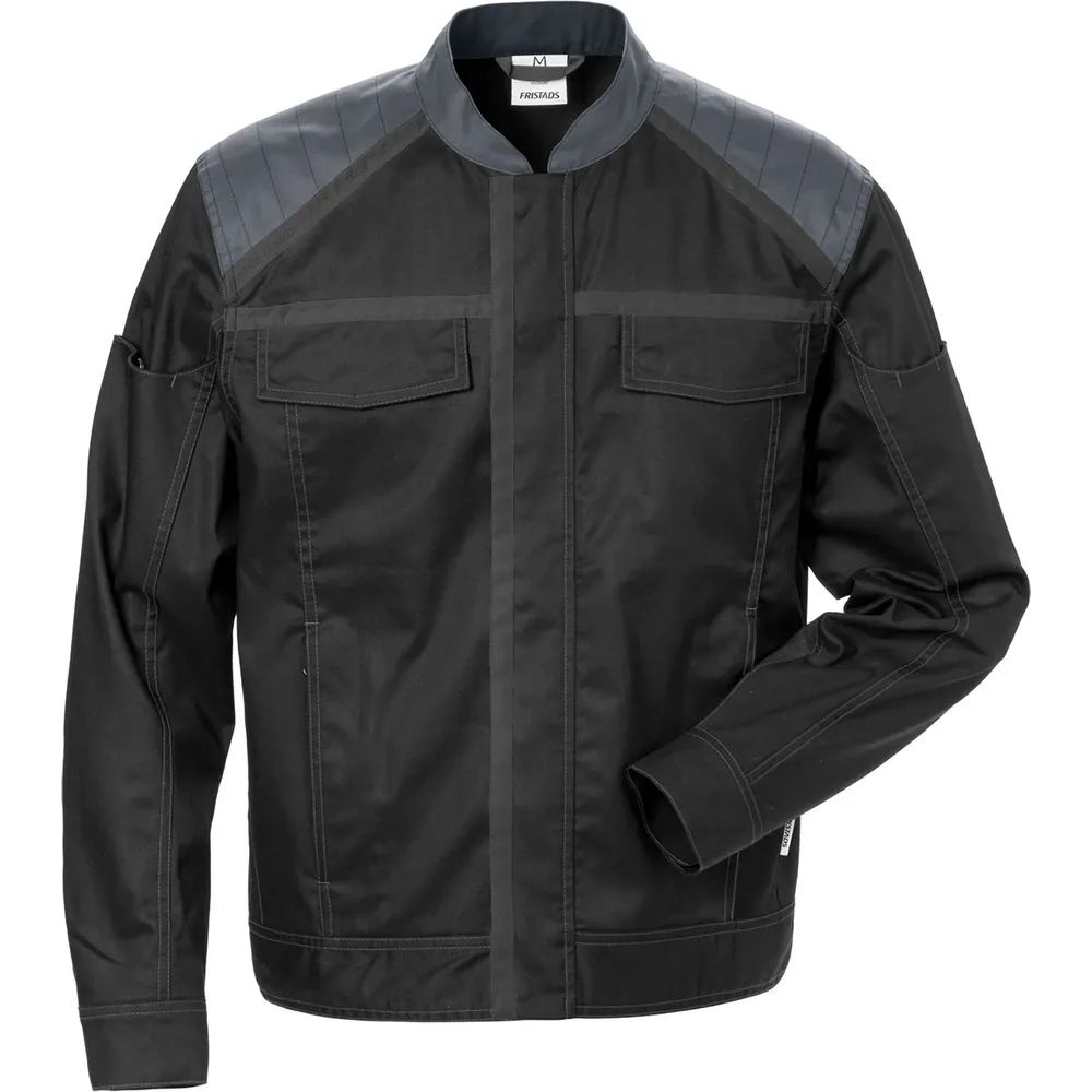 FRISTADS Jacke Skarup 4555 STFP schwarz/grau M