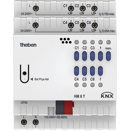 Theben KNX HEIZUNGSAKTOR 6F.HM6T REG / THEBEN T4940240