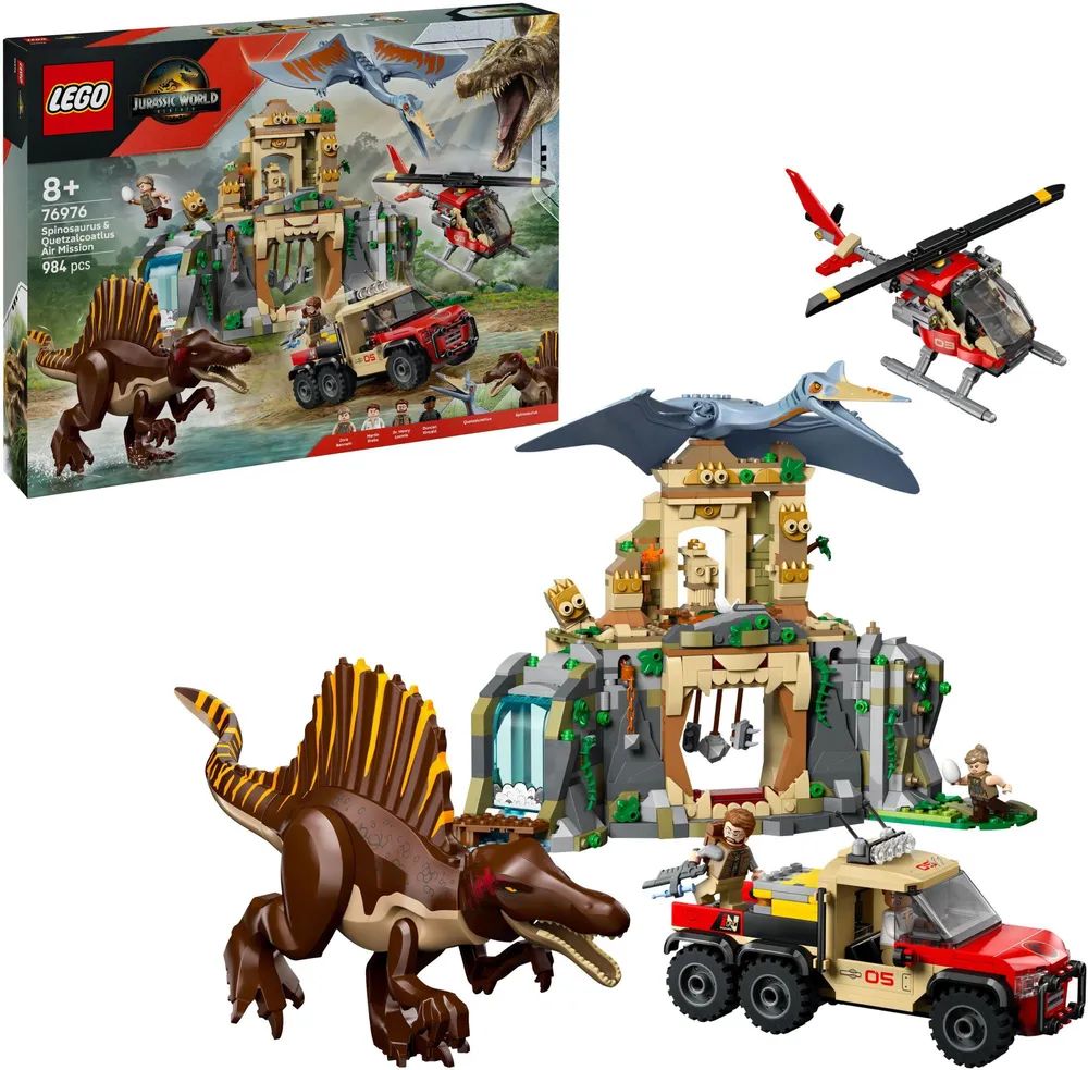 LEGO Jurassic World 76976 Spinosaurier & Quetzalcoatlus