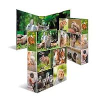 HERMA Motiv-Ordner A4 Animals Nagetiere - A4 - Halteöse - Lagerung - Karton - Mehrfarbig - 7 cm
