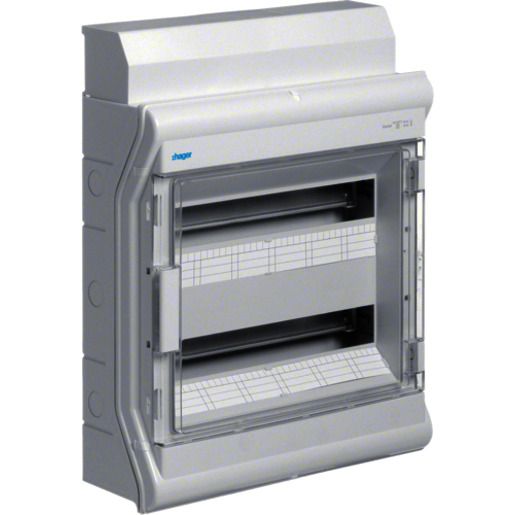 Hager VECTOR VERT.IP65 36PLE QC PE/N / HAGER VE218DN